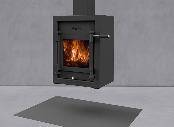 Houtkachel JAcobus 6 Kwadraat tunnel hangend - Afbeelding 2