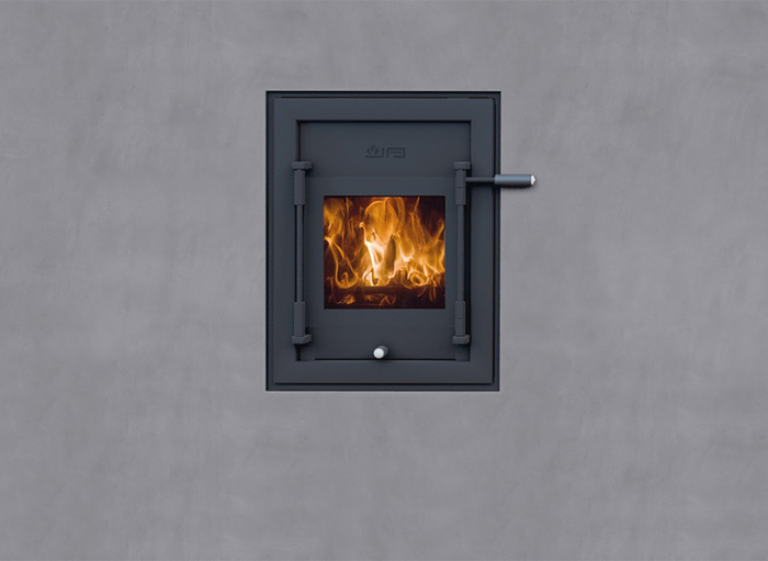 Houtkachel JAcobus 6 Kwadraat tunnel inbouw - Afbeelding 2