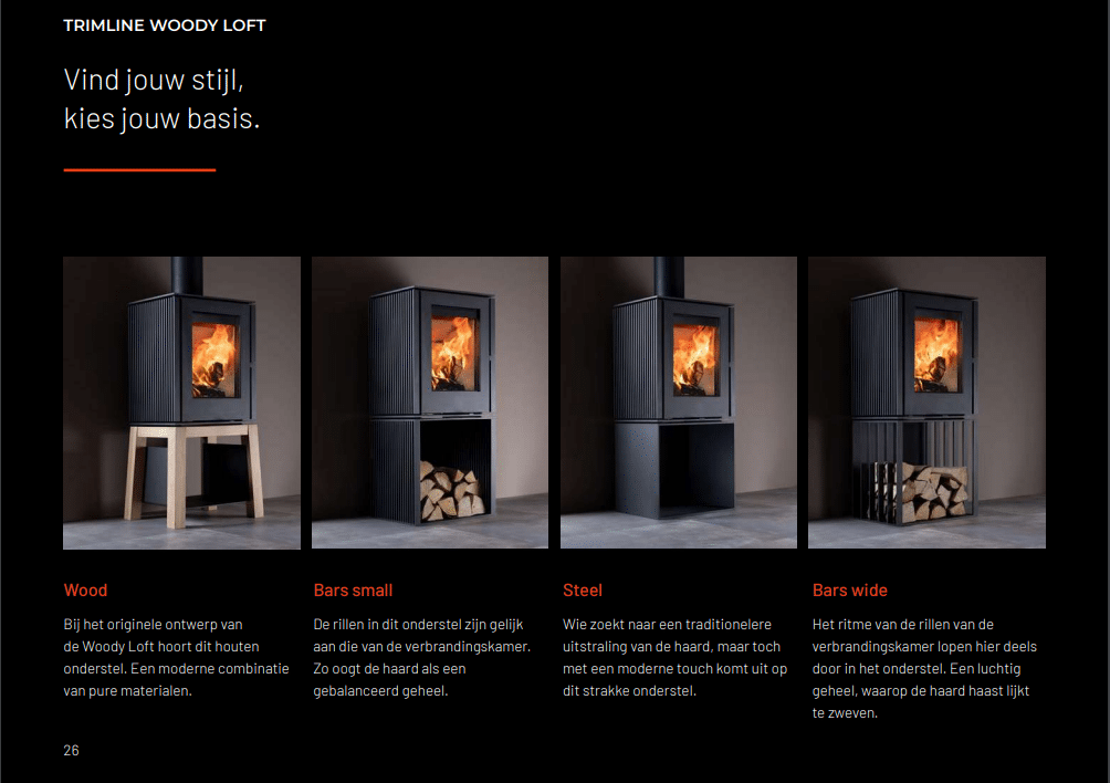 Trimline Fires Woody Loft - Afbeelding 8