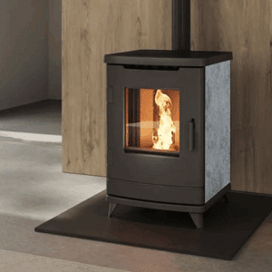 Pelletkachel Nordic Fire Finn Speksteen