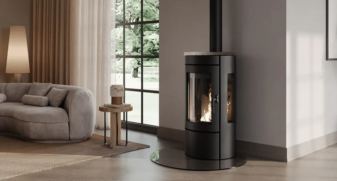 Houtkachel Nordic Fire Baldr 3-zijdig - Afbeelding 2