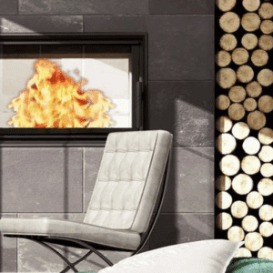 Houtgestookte CV-haard Nordic Fire Tunnel