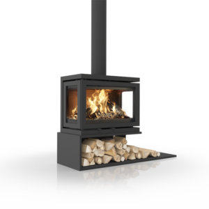 Houtkachel Dik Geurts Vidar Triple medium Floating Plateau