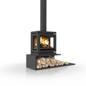 Houtkachel Dik Geurts Vidar Triple Small Floating Plateau