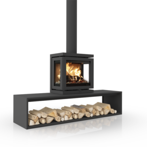 Houtkachel Dik Geurts Vidar Triple Small Straight Plateau