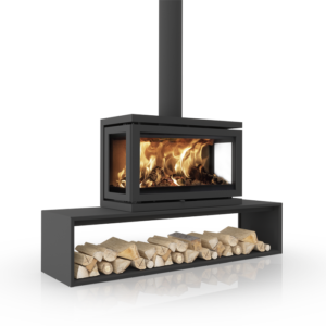 Houtkachel Dik Geurts Vidar Triple Large Straight Plateau