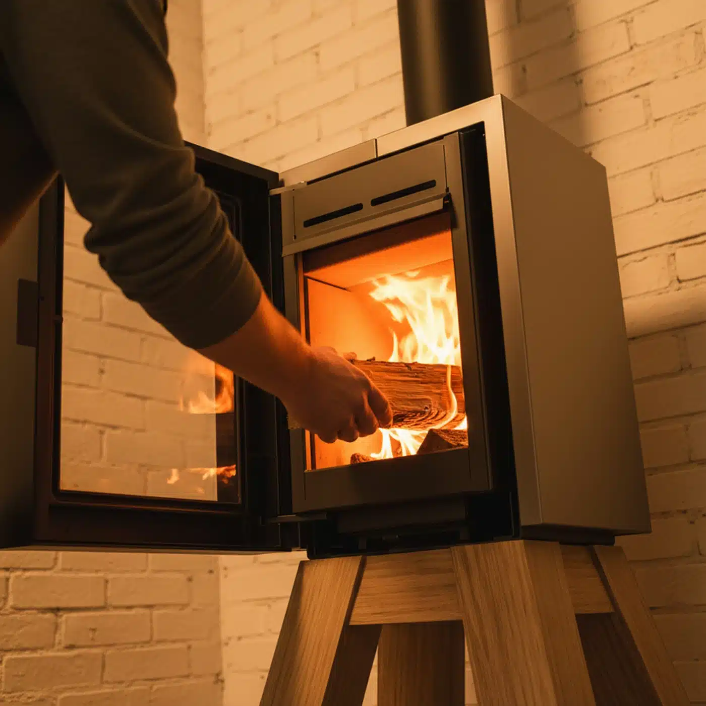 Houtkachel Wanders Ash - Afbeelding 2