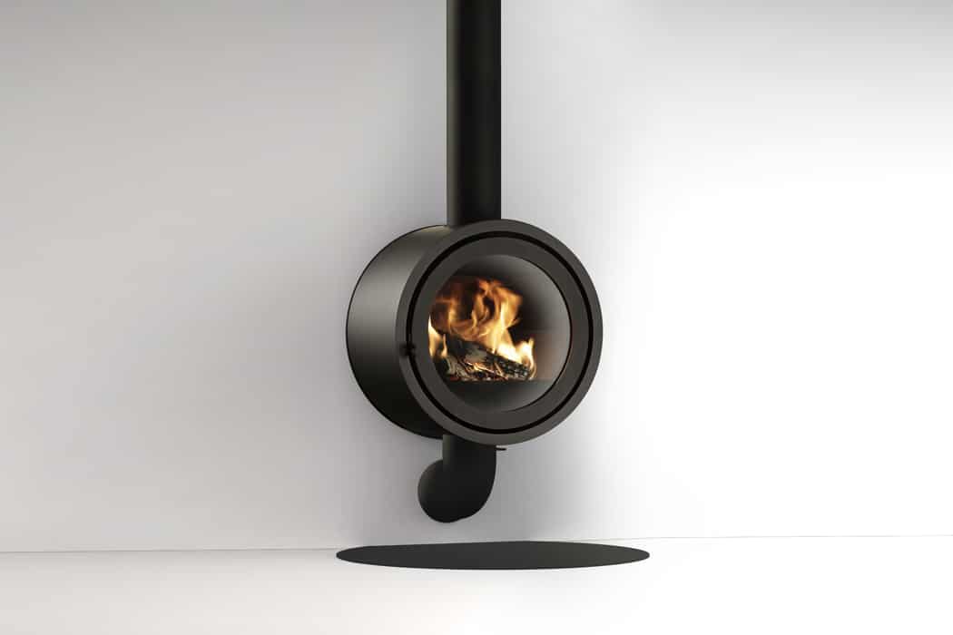 Houtkachel Dik Geurts Odin Front, Wall - Afbeelding 2