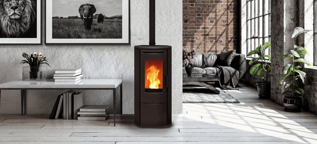 Pelletkachel Nordic Fire Store Ambianza