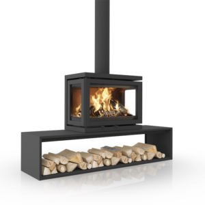 Houtkachel Dik Geurts Vidar Triple medium Straight Plateau